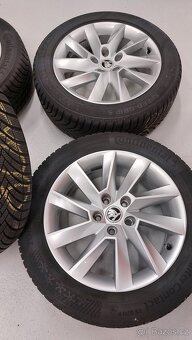 Alu kola 5x112 r17 originál Škoda Superb III Stratos - 4