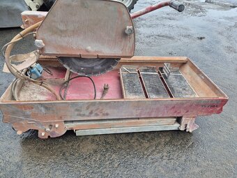 Stolová řezačka na zámkovou dlažbu / beton / cihly - 4