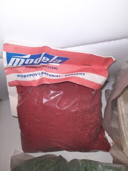 Posypový materiál do kolejiště k mašinkám - 4