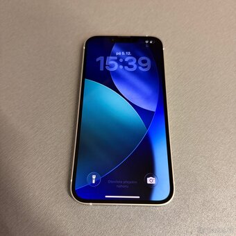 iPhone 13 128GB bílýc pěkný stav, 12 měsíců záruka - 4