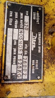 Zvedací plošina ruční - 4