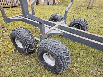 Vyvážečka, vlek na dřevo za traktor - 4