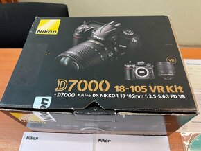 Nikon D7000 s příslušenstvím - VÝBORNÝ STAV - 4