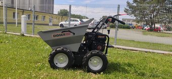 Kolový dumper, motorové kolečko - 4