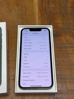 iPhone 13 mini 128gb zelený - 4