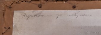 Obraz originál " Hynkov za mlýnem " autor Josef Dohnal - 4