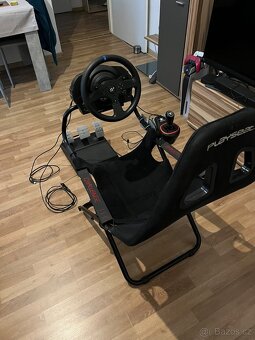 Thrustmaster T300 + playseat + Thrustmaster TH8S - 4