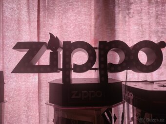Zippo led neon reklama světlo lampička originál , kovová - 4