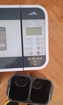 Domácí pekárna ETA Duplica vital - 4
