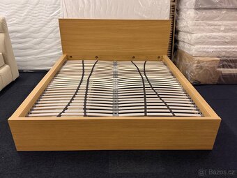 Postel IKEA MALM 180x200 bez matrace + 2 šuplíku - 4