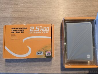 640Gb 2.5 externí disk USB 3 černý - 4