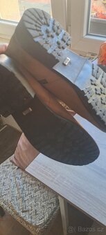 Damske kožené zimni boty vel.41 - 4