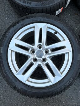 ORIGINÁL Alu Audi A4 B9 R17 5x112 Zimni Nexen 6mm - 4
