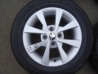 Alu disky Škoda Citigo, 14", 5x112,ET 35, letní sada - 4