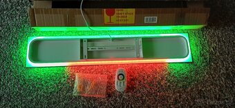 Led barevné světlo na zeď, dálkový ovladač - 4