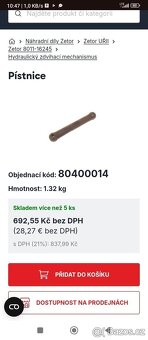 Zbylé díly Zetor Crystal - 4