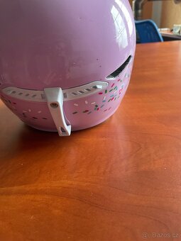 Dívčí lyžařská helma RED - 4