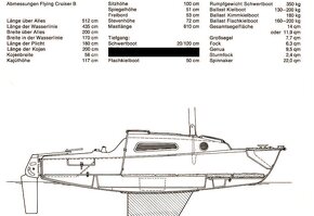 Plachetnice BWC Flying Cruiser B bez VPM a TK - 4