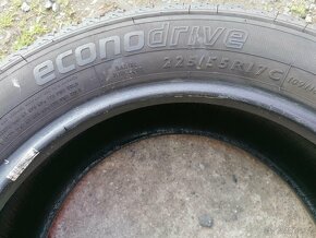 Užitkové použité letní pneumatiky 225/55 R17C Dunlop - 4