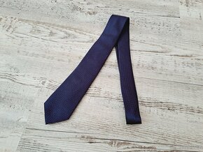 Pánská kravata tmavě fialová - 4