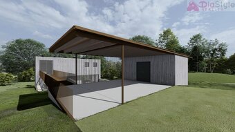 Stavební pozemek 1411 m2 v obci Tichá s projektem - 4