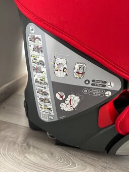 Britax Römer Autosedačka Evolva 123 SL SICT, Fire Red - 4
