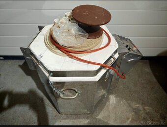 Pec na keramiku, porcelán 40 l, 1200 °C, 230 V - 4