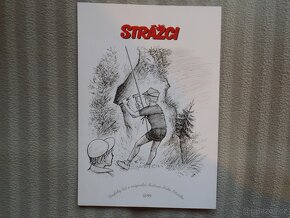 Strážci + grafický list J.Petráčka-komiks - 4