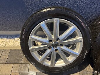 Orig.ALU kola Vw 235/45R17 Letní pneu - 4