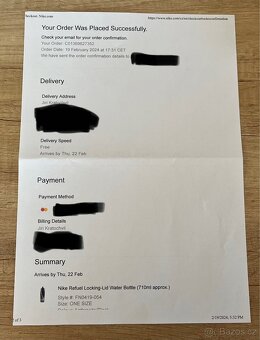 Nike Structured Training Belt – originál, jako nový, vel. S - 4