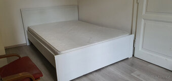 postel IKEA HEMNES s roštem a matrací - 4