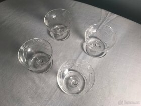 Broušené sklenice koktejlové - 4
