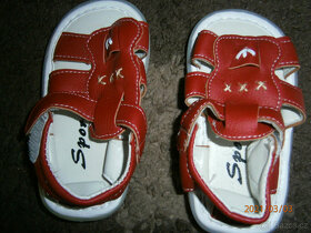 nové dětské botičky,sandály, velikost 14 - 19 - 4