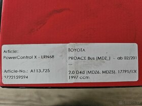 DTE power box Toyota Proace bez ztráty záruky - 4