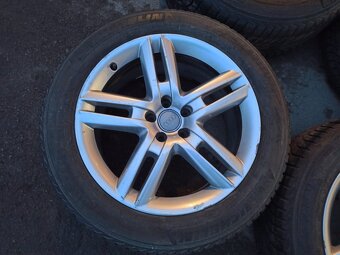 ALU disky Audi 5x112 R19 se zimními pneu 235/55 R19 - 4