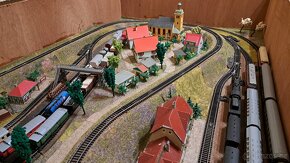 Modelová železnice, modelové kolejiště, vláčky TT - 4