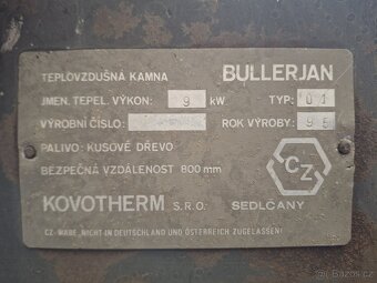 Trubková kamna 9 kw - 4