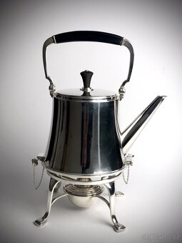 Elegantní masivní stříbrný čajovník Tiffany & Co samovar 200 - 4