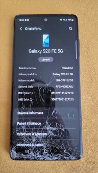 Samsung S20 FE 5G modrý - 4