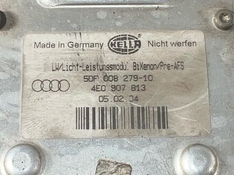 Levý xenon světlo světlomet 4E0941029P Audi A8 4E D3 2005 - 4