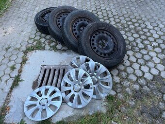 Plechové disky + pneu zimní Škoda kodiaq - 4