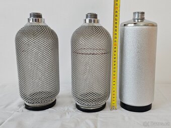 Retro lahve na sifon + příslušenství - 4