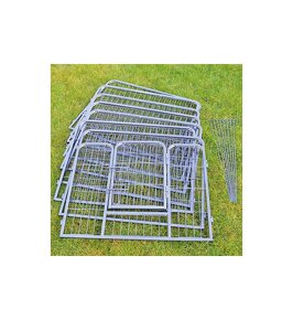 Výroba kovová ohrádka,klec,plot,pro psy,králíky, výška 80cm. - 4