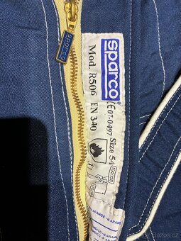 Závodní kombinéza Sparco - 4