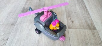 Originál Paw Patrol/Tlapková patrola tryskáč/vrtulník Skye - 4