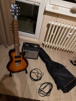 Elektrická kytara ESP LTD EC-50 + SET - 4