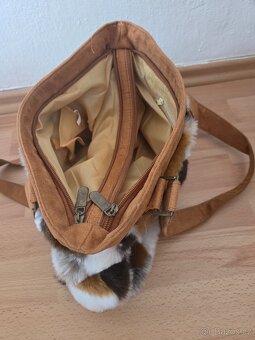 Kabelka z kozisku umeleho - 4