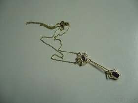 SECESNÍ ZLATÝ KOLIER - 4