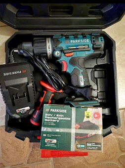 Nová Aku příklepová vrtačka PARKSIDE 20V - 4