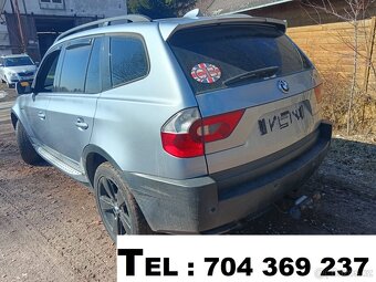 🔧 BMW X3 2.0D 110kw - M47D20 - DÍLY - 4